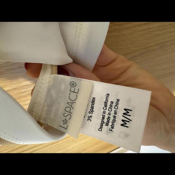 L*Space Cream Bikini Top *Top Only* - NWOT - Picture 9 of 9